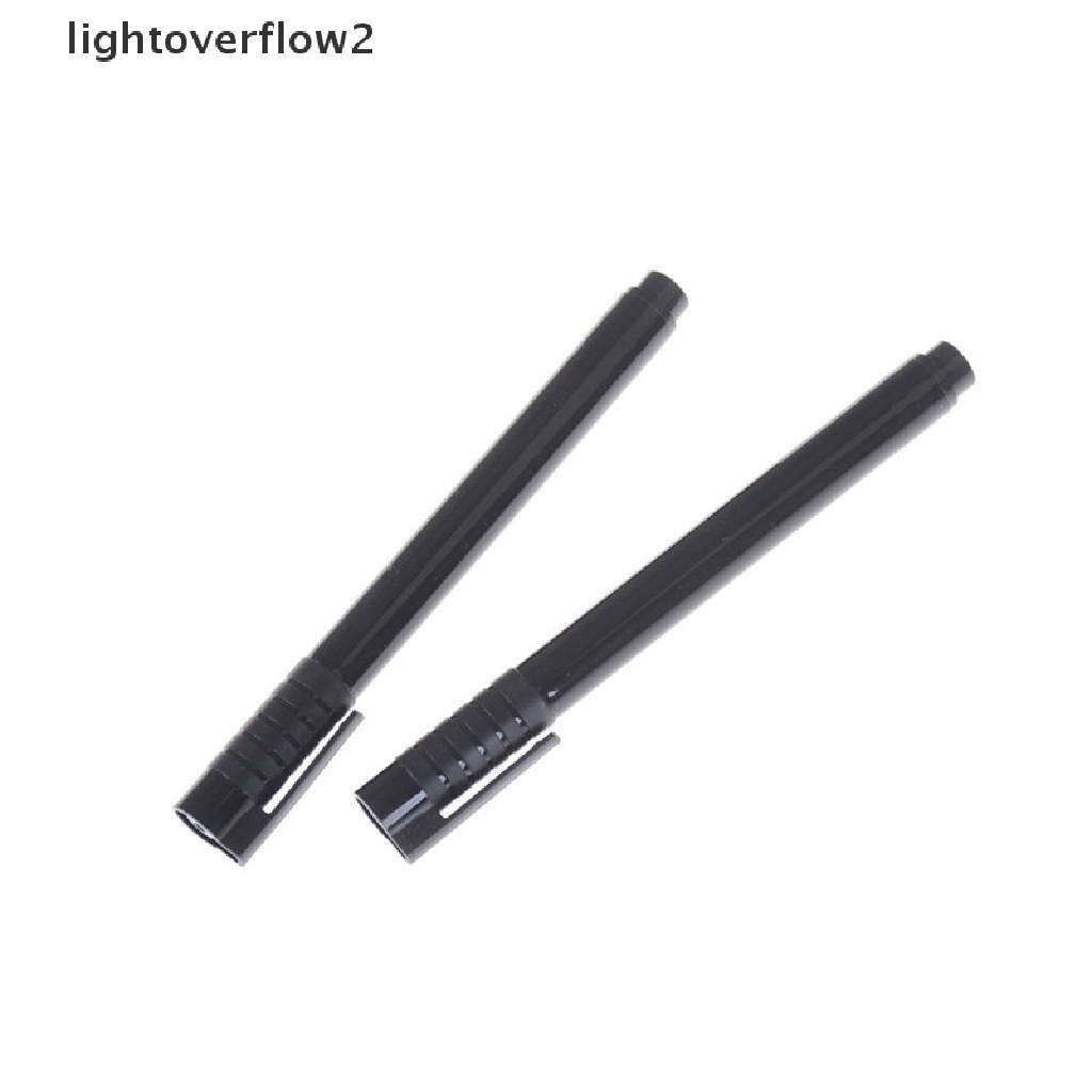 (lightoverflow2) 2pcs Alat Deteksi Uang Palsu