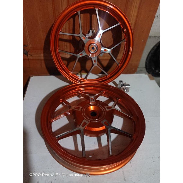 velg vario pnp aerox model bubutan