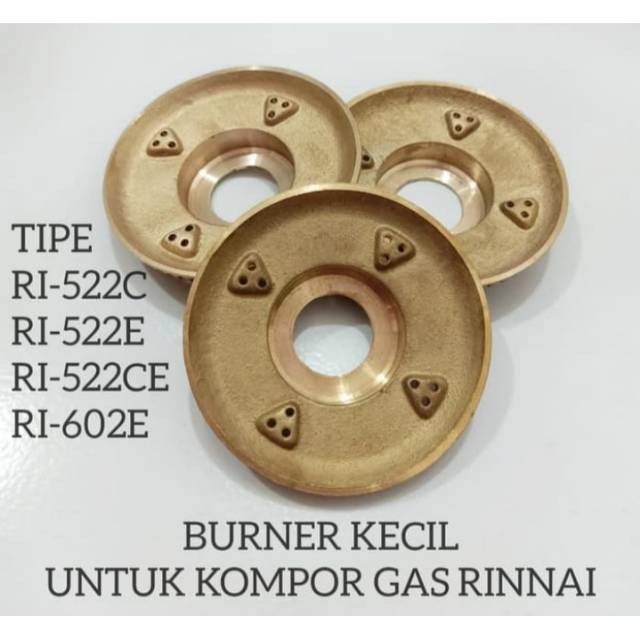 Burner Kuningan Rinnai Ori Kecil dan Besar