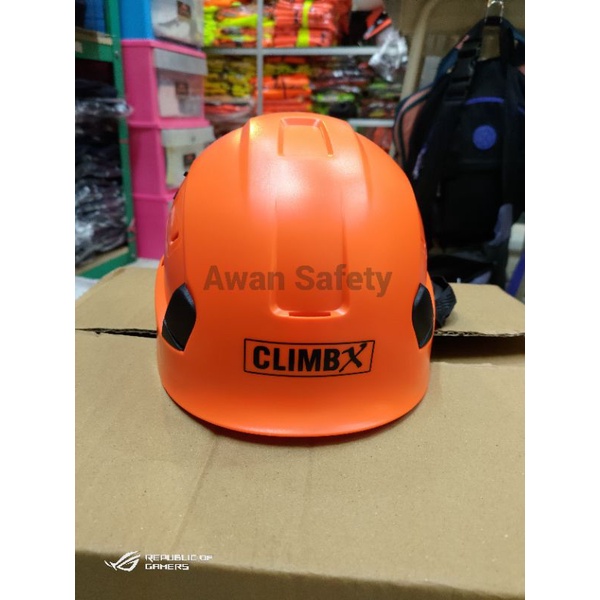 Helm Climbing Murah Merk ClimbX Fastrack Putar