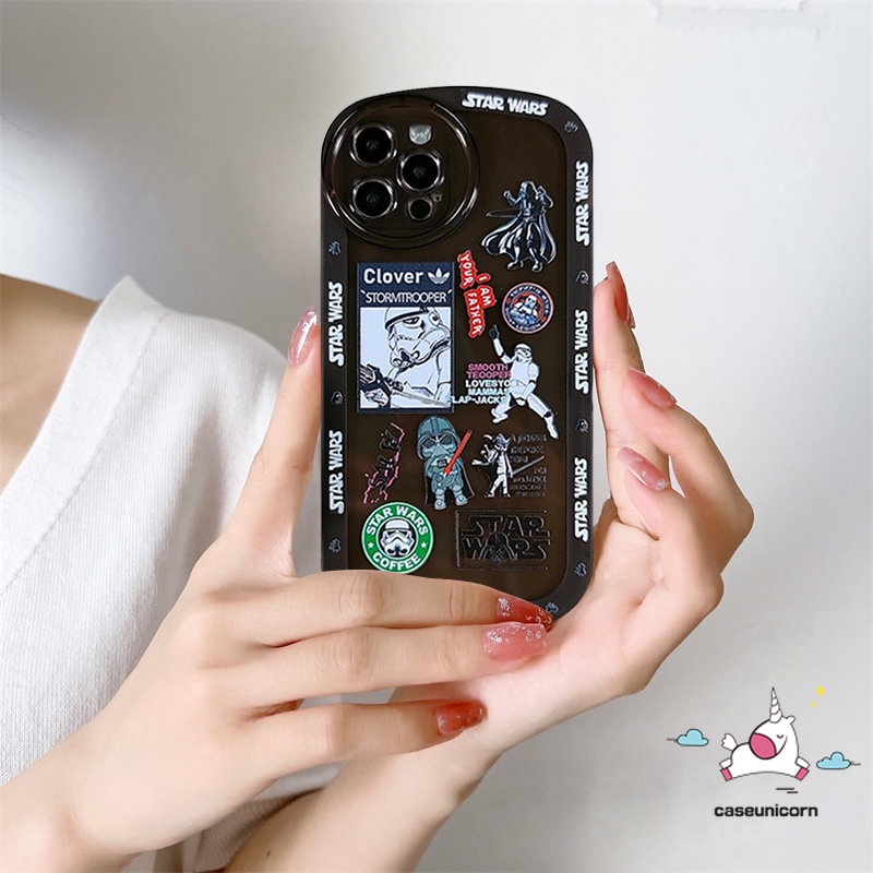 Casing Star Wars Trendy Oppo A57 2022 A17 A77s A16 A17K A5s A15 A12 A54 A7 A96 A55 A74 A3s A16K A95 A16E A31 A1K A12E A53 A33 A16s A5 A9 Reno 6z 5z 8 5 6 7 4F A76 Sarung Soft Cover A35 A36