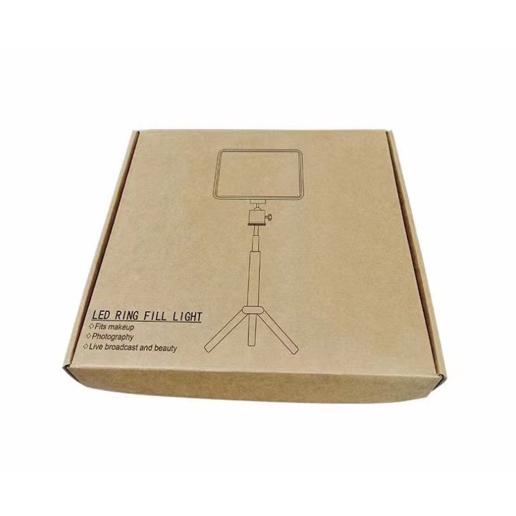 Lampu led stand untuk shooting vlog / live konten kreator masak make up lighting phone holder set lampu tiktok youtuber