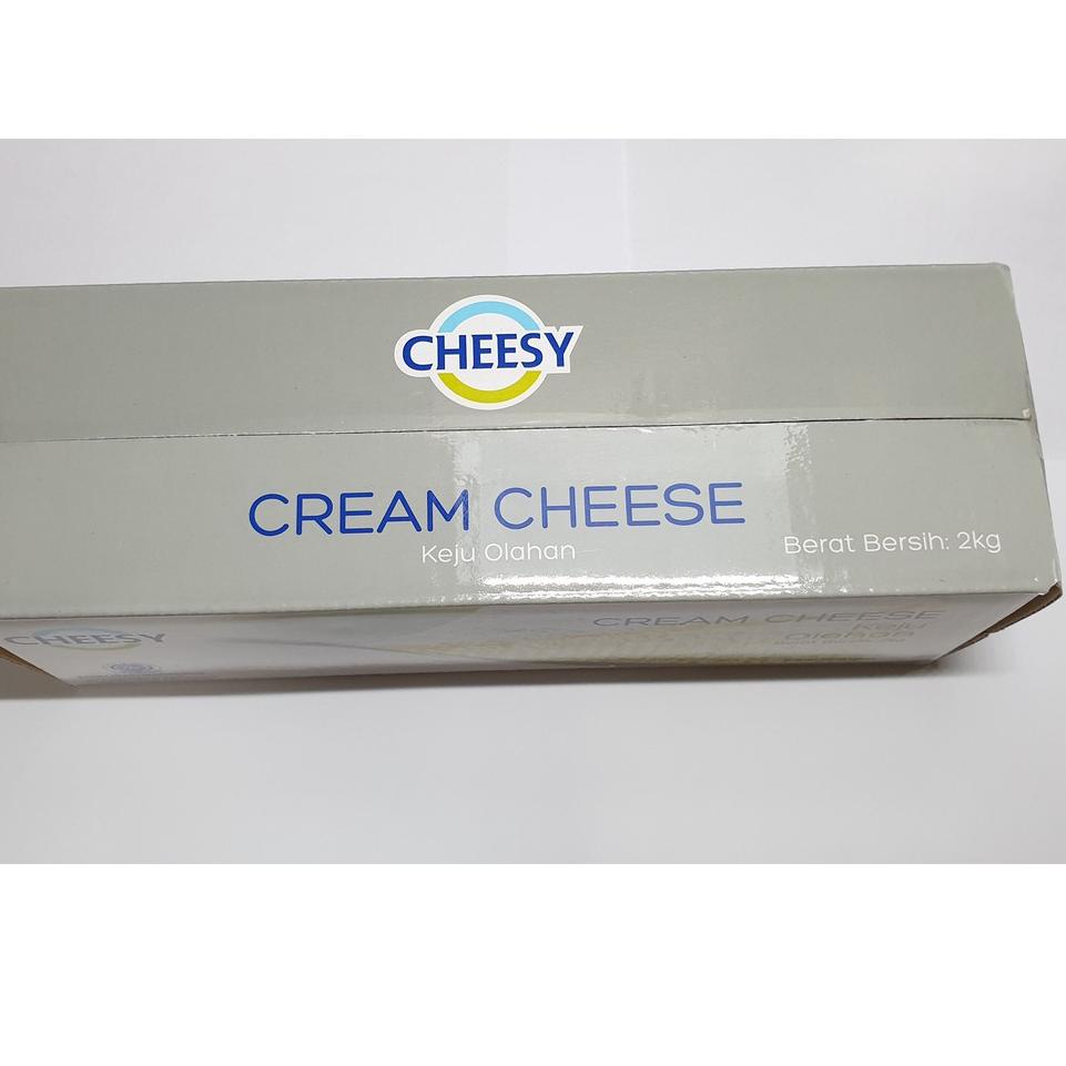 

✨MEN SALE✨ CHEESY Cream Cheese Repack 1kg Keju Krim Korean garlic Bread gas !!