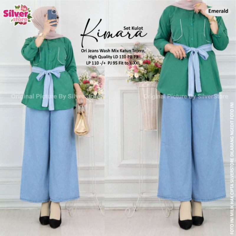 KIMARA SET KULOT BY SILVER