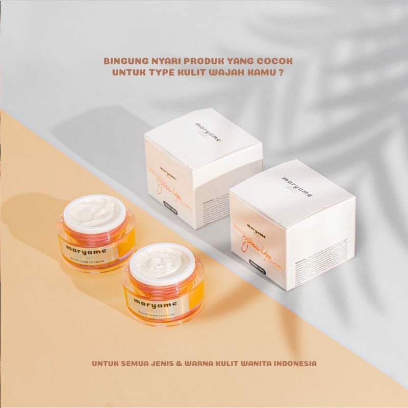 Maryame Beauty Glow Up - Cream Wajah Maryame BPOM ORIGINAL 100%