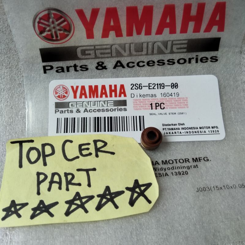 Sil Seal Klep Jupiter Mx Vixion Original Oem 2S6