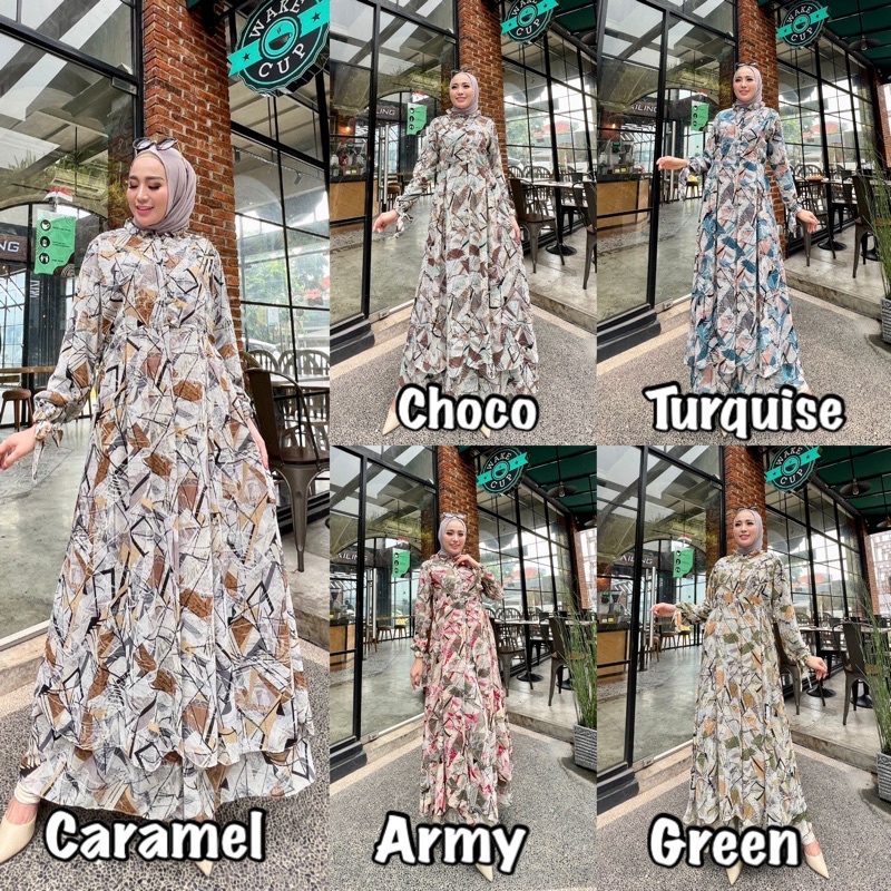 REISHA 14 ORI GLZ GLAMZ Set Tunik Kulot