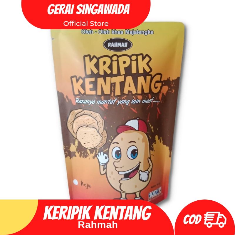 

Keripik Kentang Snack Potato chips Rahmah