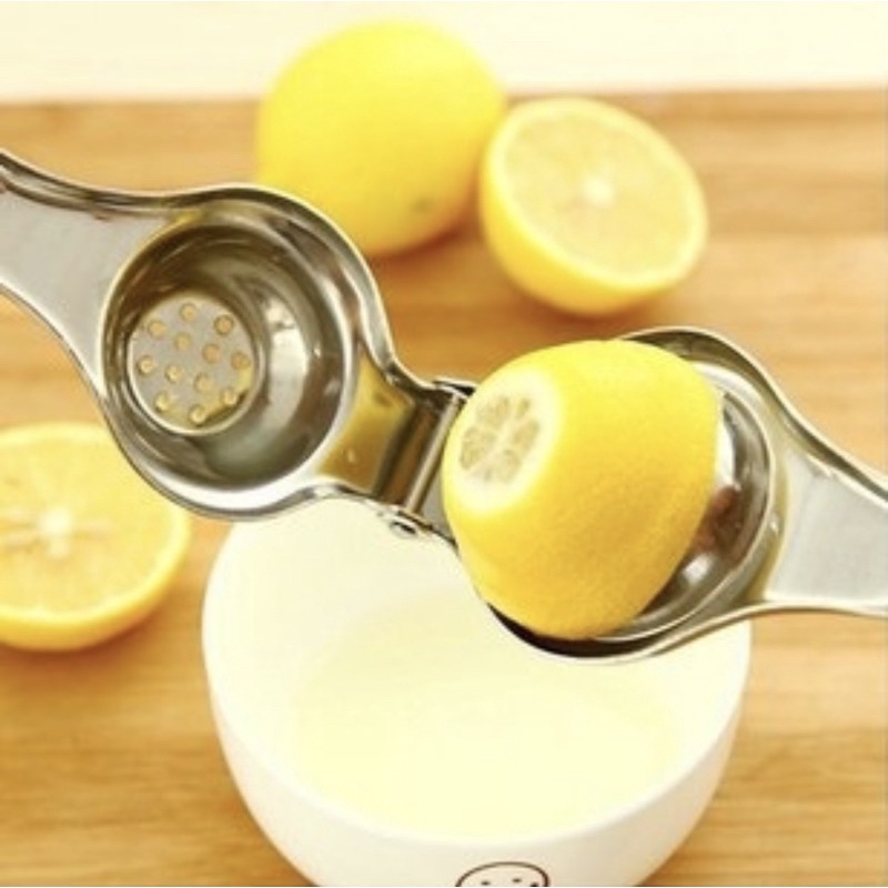 Perasan Jeruk Lemon Stainless Steel Press Orange Squeezer