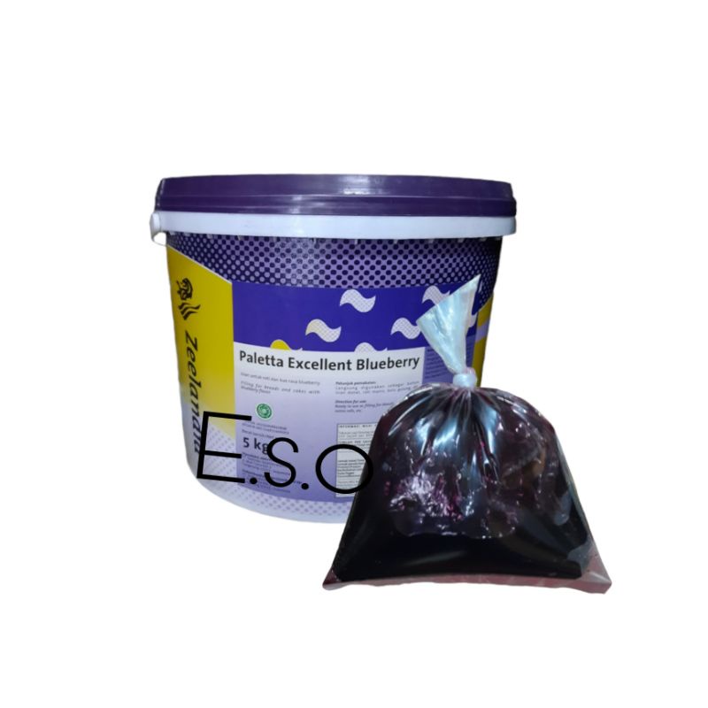 

bluberry paletta 500gr / selai blueberry paletta zeelandia