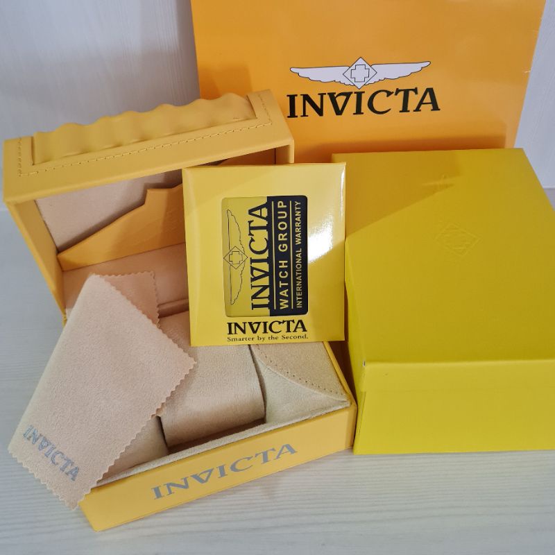Kotak box jam tangan merk INVICTA watch model Original fullset