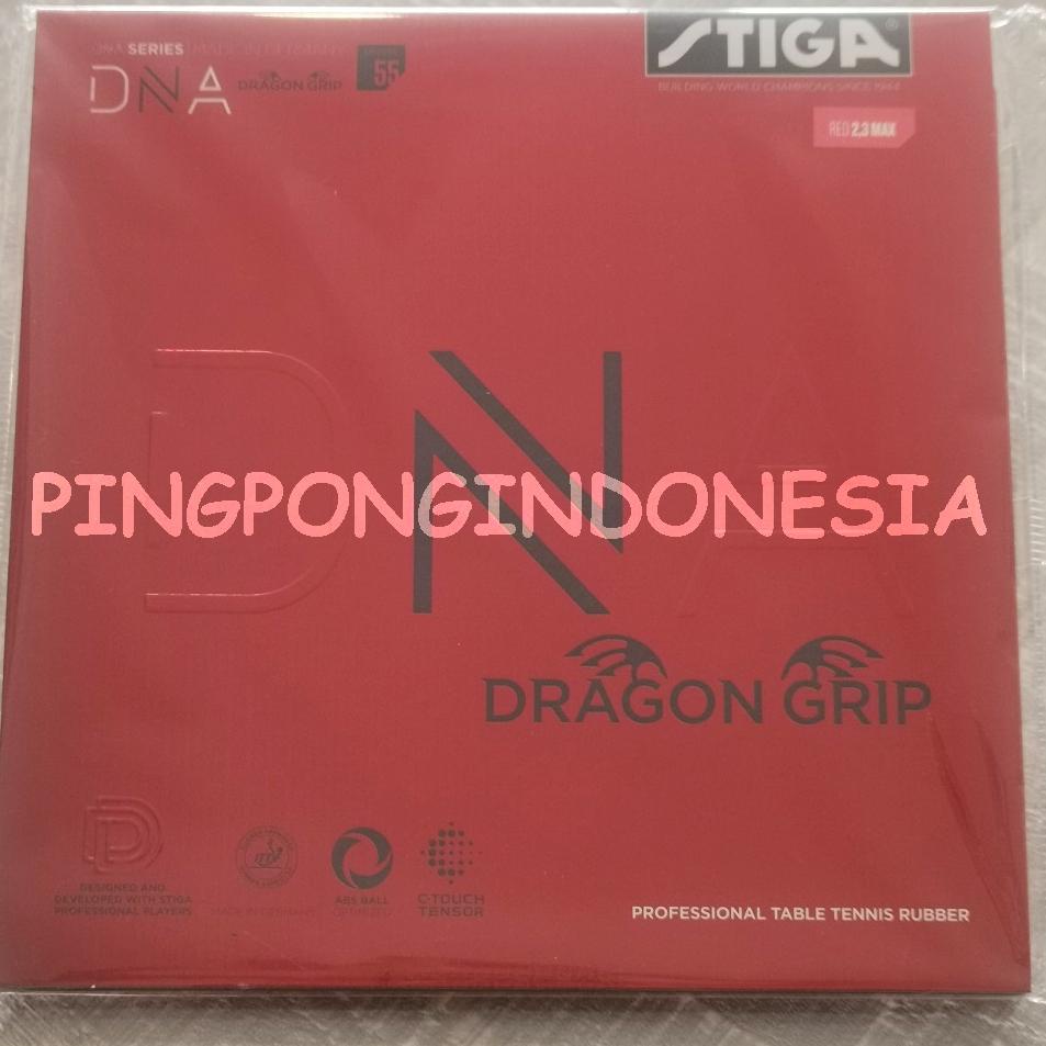 [Art. 8917C] Stiga DNA Dragon Grip - Karet Rubber Pingpong Tenis Meja Bat Bet