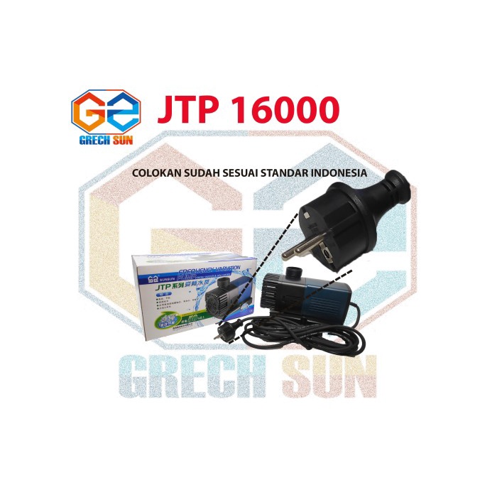 ORIGINAL SUNSUN JTP 16000 SUBMERSIBLE ECO PUMP AQUARIUM KOLAM IKAN