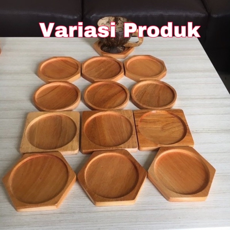 Grafir Tatakan Gelas Custom Grafir Tatakan Gelas Coakan Kayu Mahoni Souvenir Kado