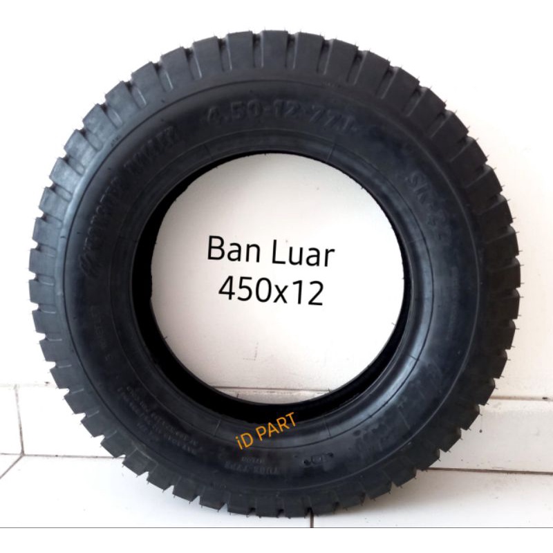 ban luar viar uk 450-12 utk motor roda 3 viar, nozomi dll