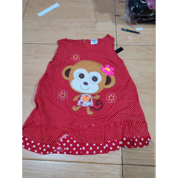 Dress Bayi katun murah