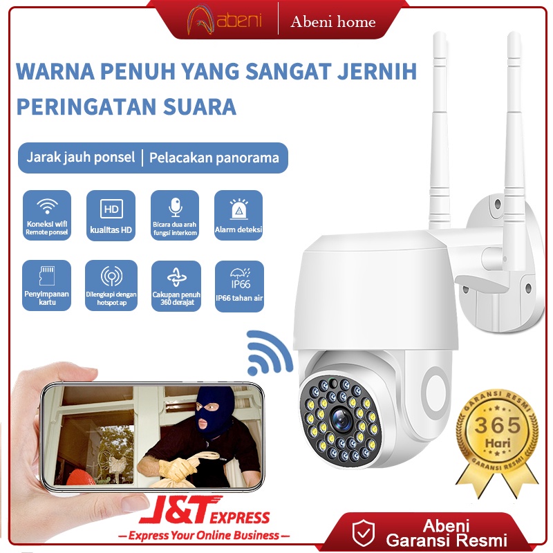 Abeni IP Camera CCTV WIFI Outdoor Waterproof 1080P Kamera Camera CCTV Mini