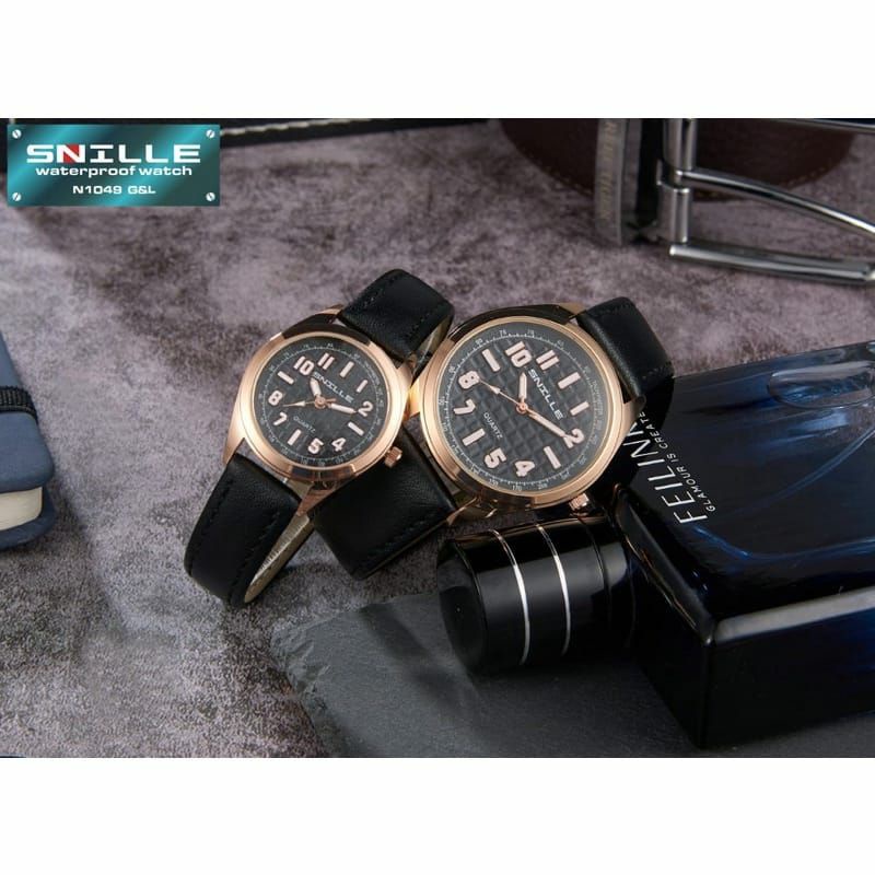 Jam Tangan Snille Couple 1049 Warna Pilihan Pria dan Wanita Jam Tangan Sepasang