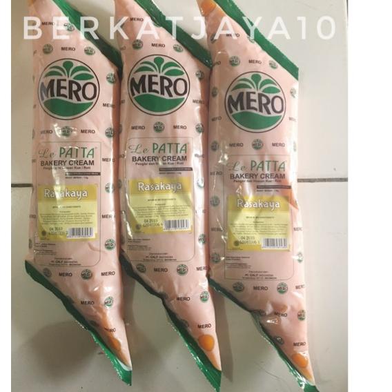 

BAYAR DITEMPAT✔️Selai SRIKAYA Mero Rasakaya Lepatta Sarikaya 1 Kg Bakery Cream|RA3