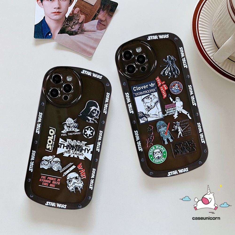 Casing Star Wars Trendy Oppo A57 2022 A17 A77s A16 A17K A5s A15 A12 A54 A7 A96 A55 A74 A3s A16K A95 A16E A31 A1K A12E A53 A33 A16s A5 A9 Reno 6z 5z 8 5 6 7 4F A76 Sarung Soft Cover A35 A36