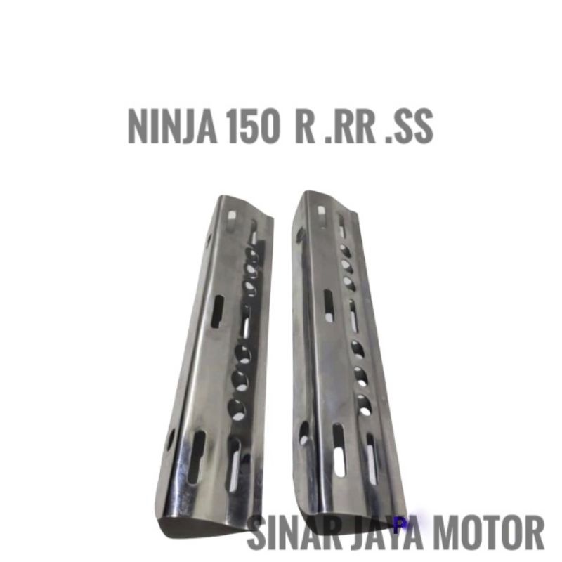 tutup lis radiator cover lis air radiator ninja 150 ninja r.  ninja rr. ninja ss.