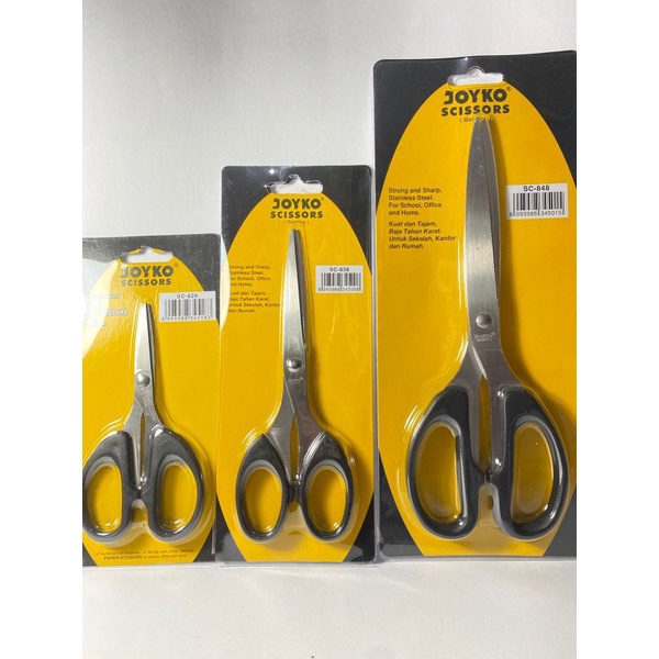 

Gunting Scissors JOYKO / Gunting Kertas Karton Tajam SC 838