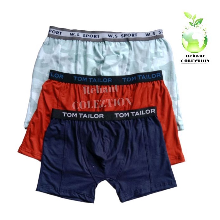 Promo isi 3 pcs celana dalam pria boxer murah berkualitas