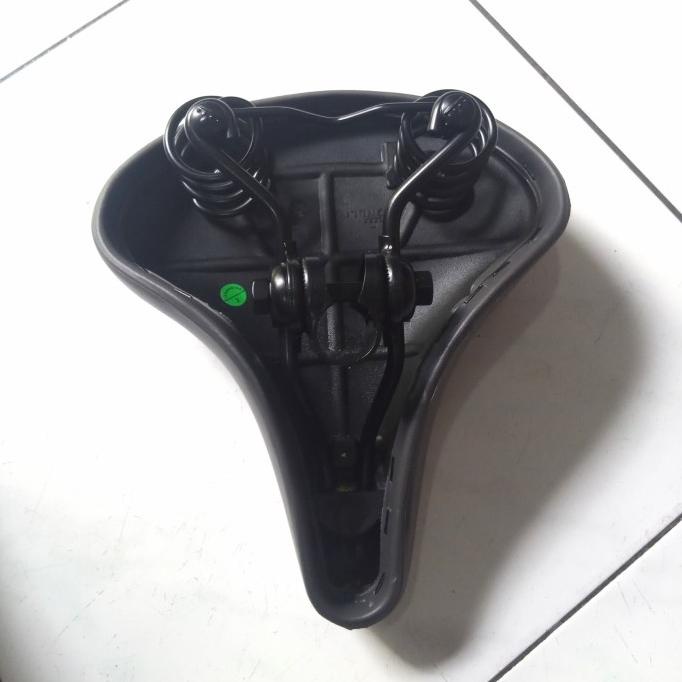 Sadel / Jok Sepeda United Abu Abu Saddle Sepeda Model Lebar Dan Empuk