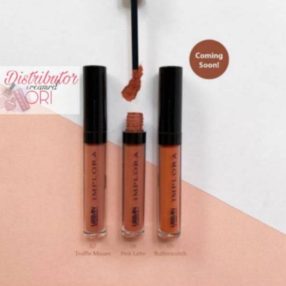 Stok Terbaru  Implora (✔️BPOM) Urban Lip Cream Matte ( lipcream ) shade no 1 2 3 4 5 6 7 8 9 10 11 1