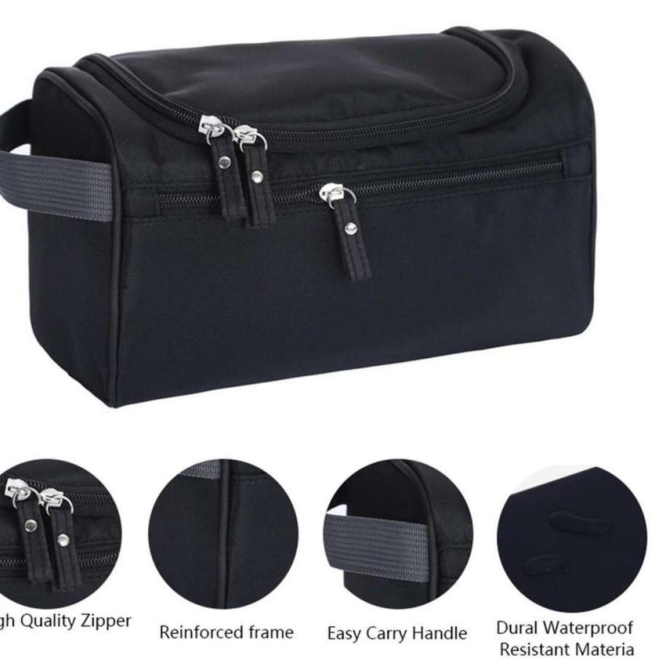STD.22Oc22r ▪ Tas Travel Peralatan Mandi - Tas Travel - Organizer Peralatan Mandi Pria - Tas Perleng