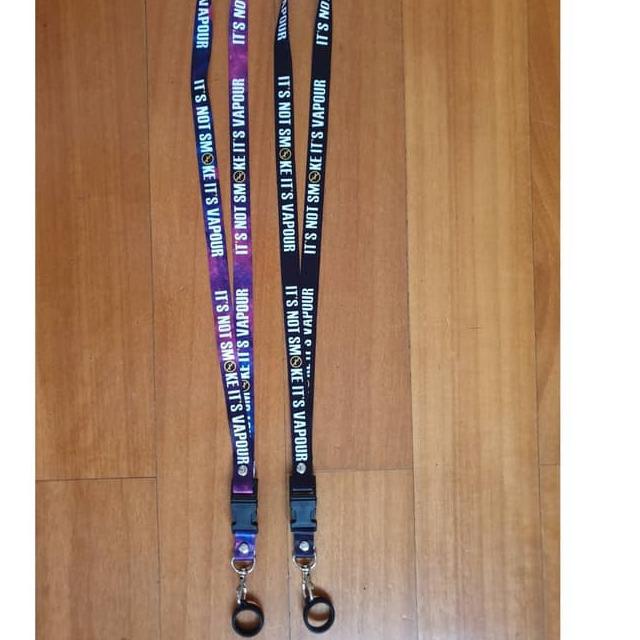 

Cuci Gudang POD LANYARD Kalung 30mm bahan kain gantungan pod 2020 Berkah