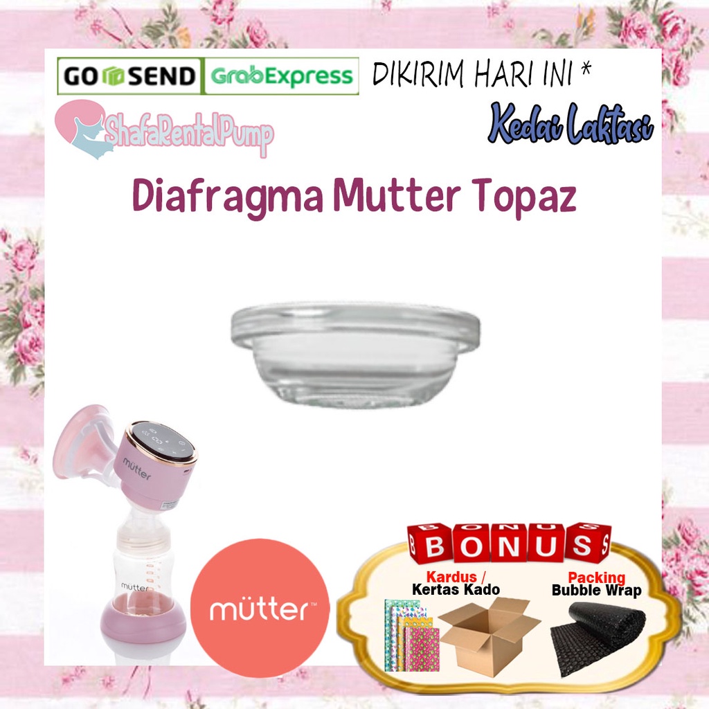 Diafragma Mutter Topaz / Sparepart Mutter Topaz