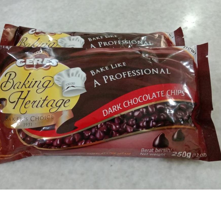 

SALE!!Ceres Baking Heritage Dark Chocolate Chips 250 Gr|RA6