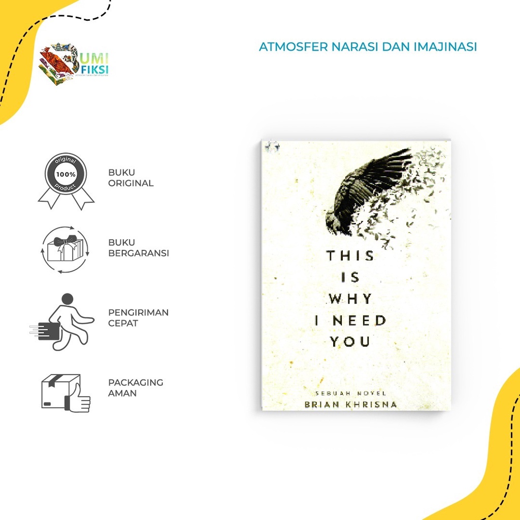NOVEL - THIS IS WHY I NEED YOU - BRIAN KHRISNA - MEDIAKITA - BUMIFIKSI