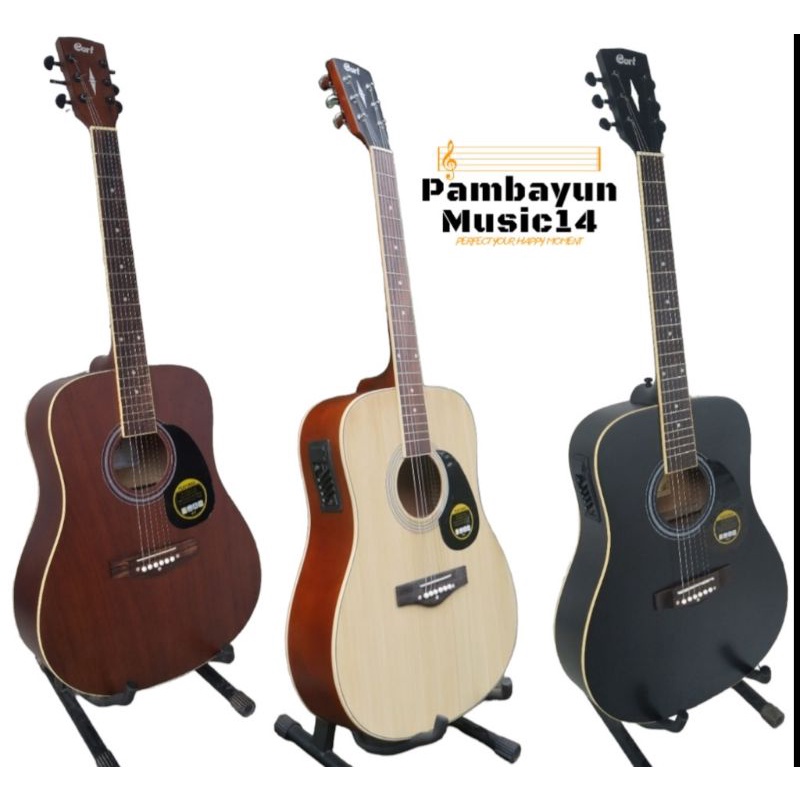 GITAR AKUSTIK CORT AD810 Custom GRATIS PACKING KAYU