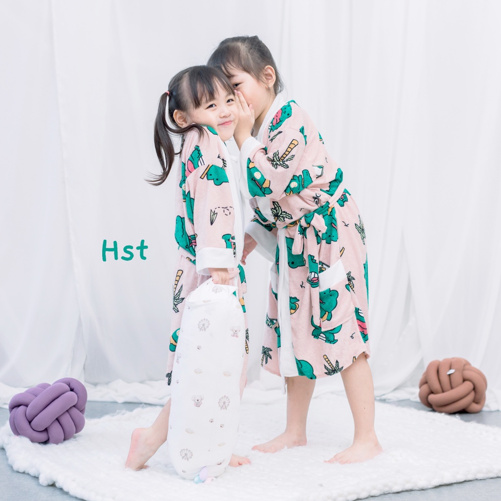 LIMITED Edition !!! Kimono Handuk Anak HST  ``Dillo si buaya gemesin``  (2 tahun-15 Tahun)