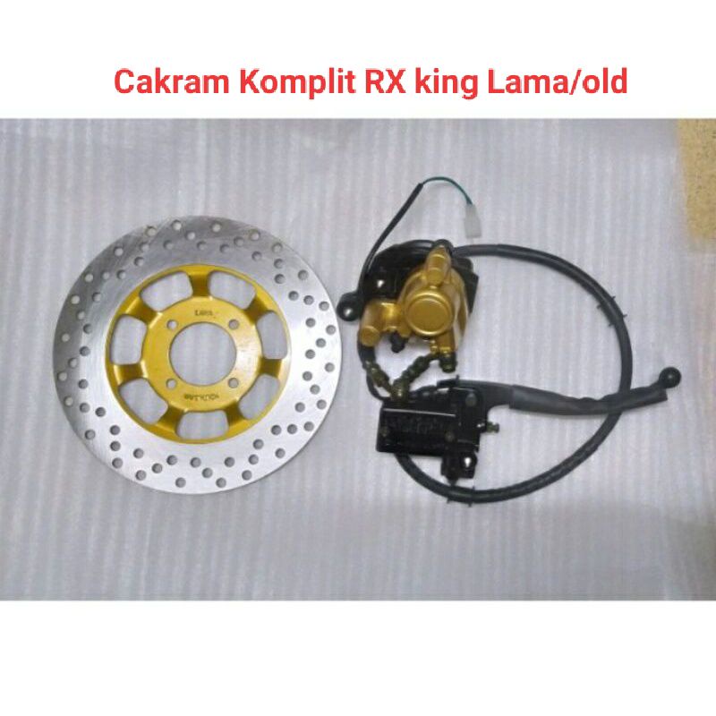 Cakram Assy Depan RX King RX-King Lama Cakram Komplit Set Lokal Berkualitas