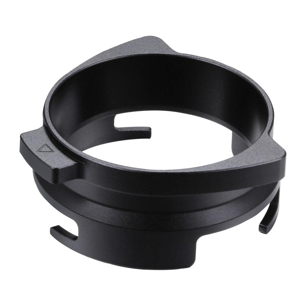 54mm Bubuk Kopi Menerima Dosis Cincin Rotatable Aluminum Alloy Loop Untuk