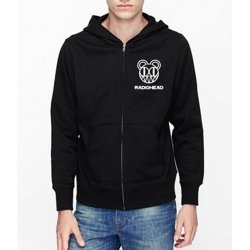 Jaket Hoodie Sweater Radiohead Sweatshirt Zipper