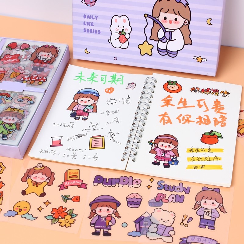 ( ECER 1 PCS ) STIKER KARAKTER MOMO KARTUN LUCU WATER PROOF ANTI AIR / STICKER AESTHETIC / STIKER MOMO