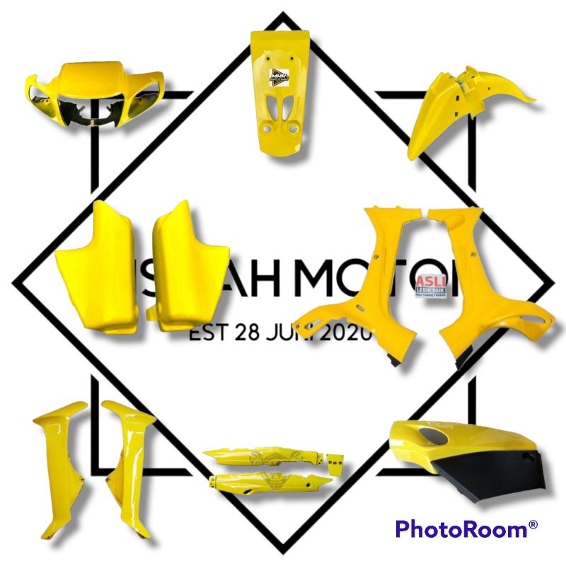 Bodi Halus Yamaha Fiz R Warna Kuning