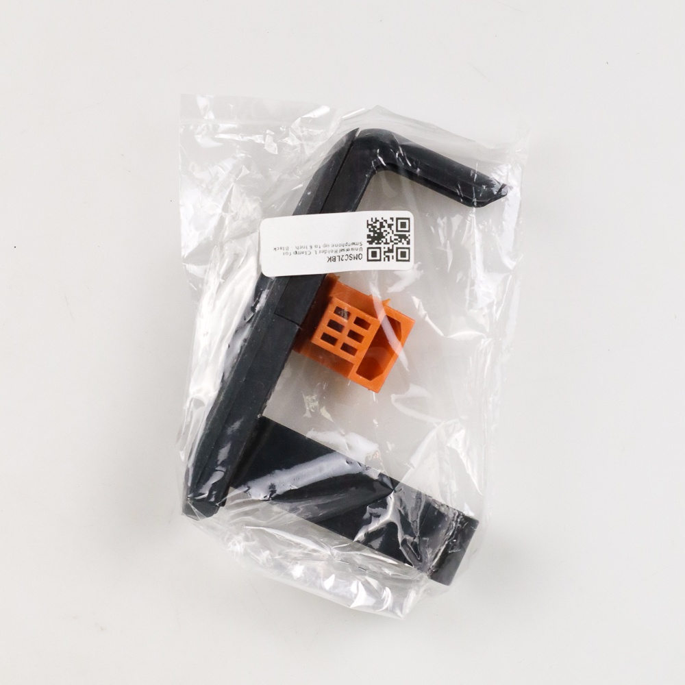 Universal Holder L Clamp Orange Flip for Smartphone - OMSC2LBK Black