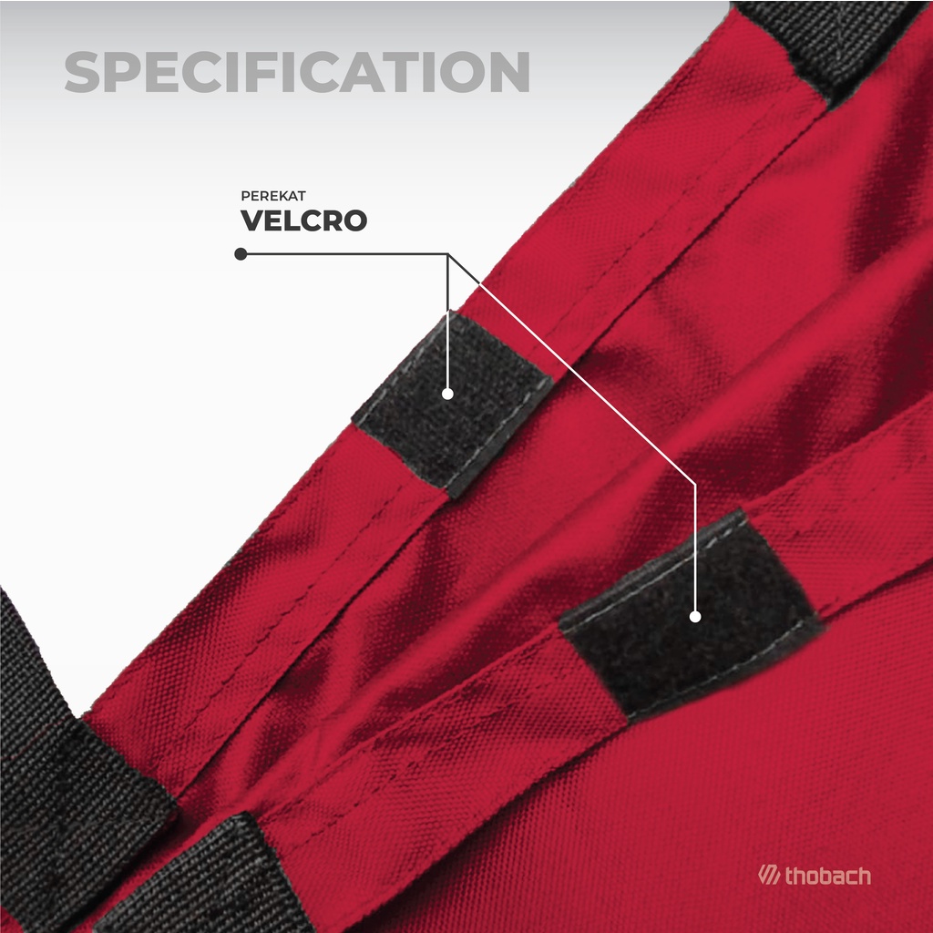 THOBACH-TOTE BAG CORDURA LOGO 2 TAS JINGJING