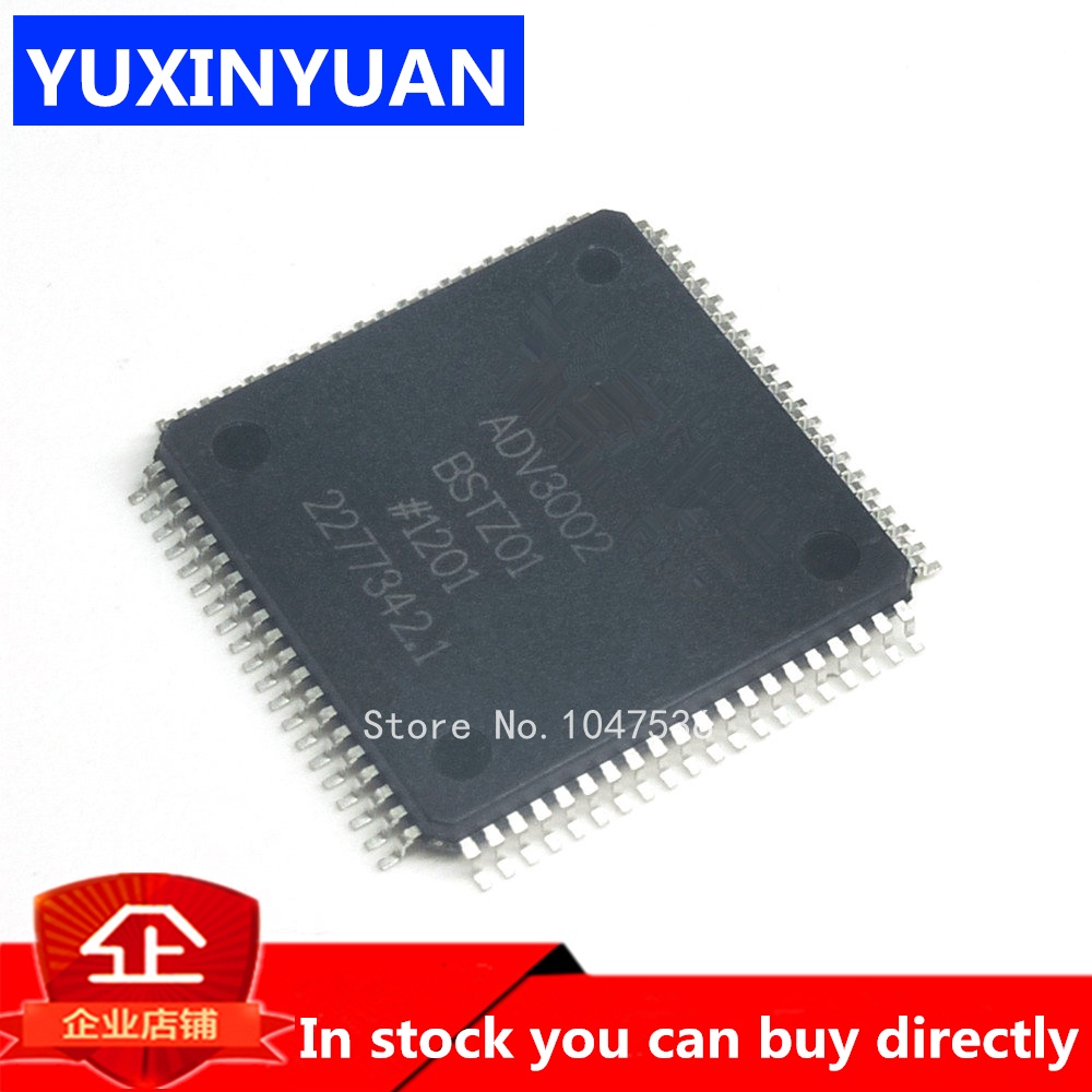 10pcs/lot ADV3002BSTZ01 ADV3002BSTZ ADV3002 QFP80 LCD CHIP 新Yuho