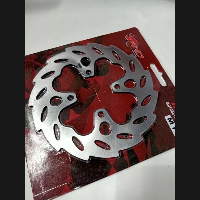 Disc piringan cakram depan mio lubang 4 model gerigi polos ukuran standar pnp