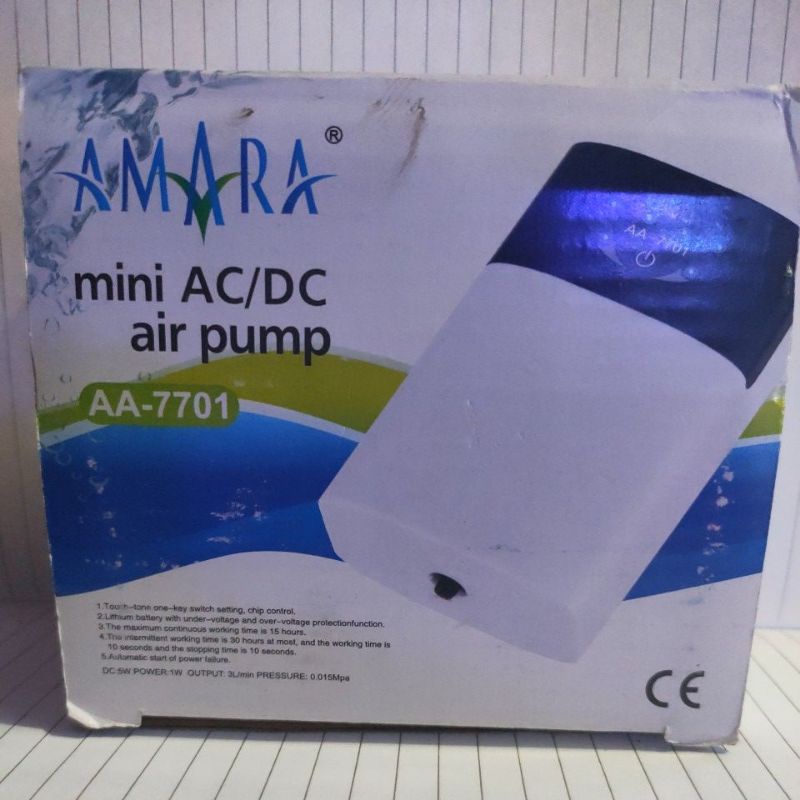 MINI AC/DC AIR PUMP AA-7701