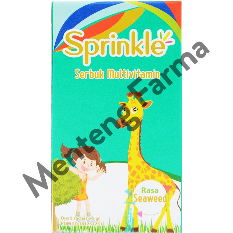 Sprinkle Serbuk Multivitamin Rasa Seaweed Dus Isi 5 Sachet - Serbuk Multivitamin Anak