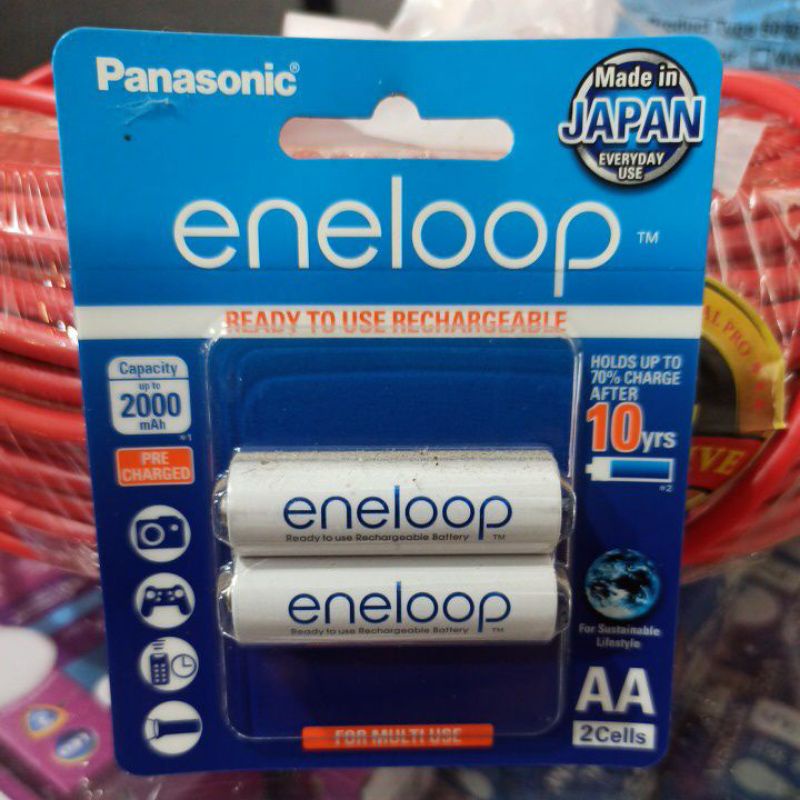 batre cas AA panasonic enelop batre charge AA