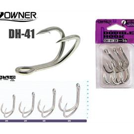 Double Hook Owner "Dh41 (3X Strong)" (Color Silver)