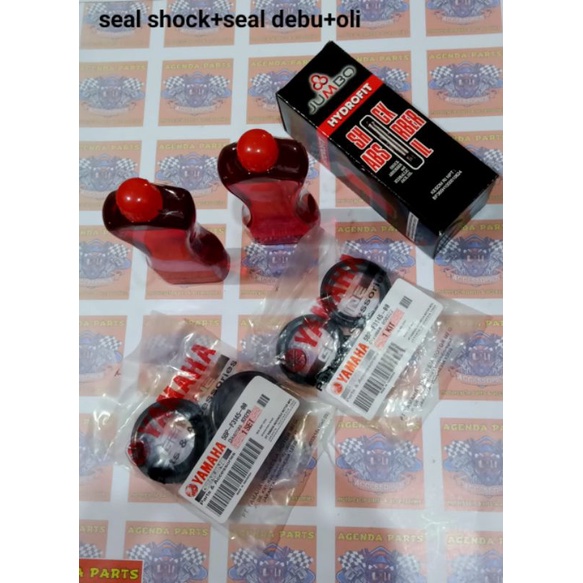 SEAL SHOCK DEPAN 1SET YAMAHA VIXION NEW/VIXION OLD/SCORPIO Z /R15 V1/V2SEAL merk YAMAHA